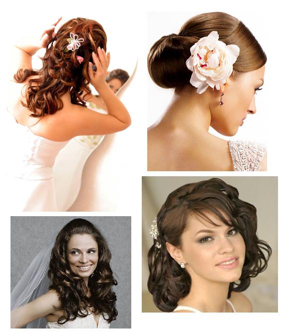 A Bride 39s wedding hairstyle now depends on the shape of her face and 
